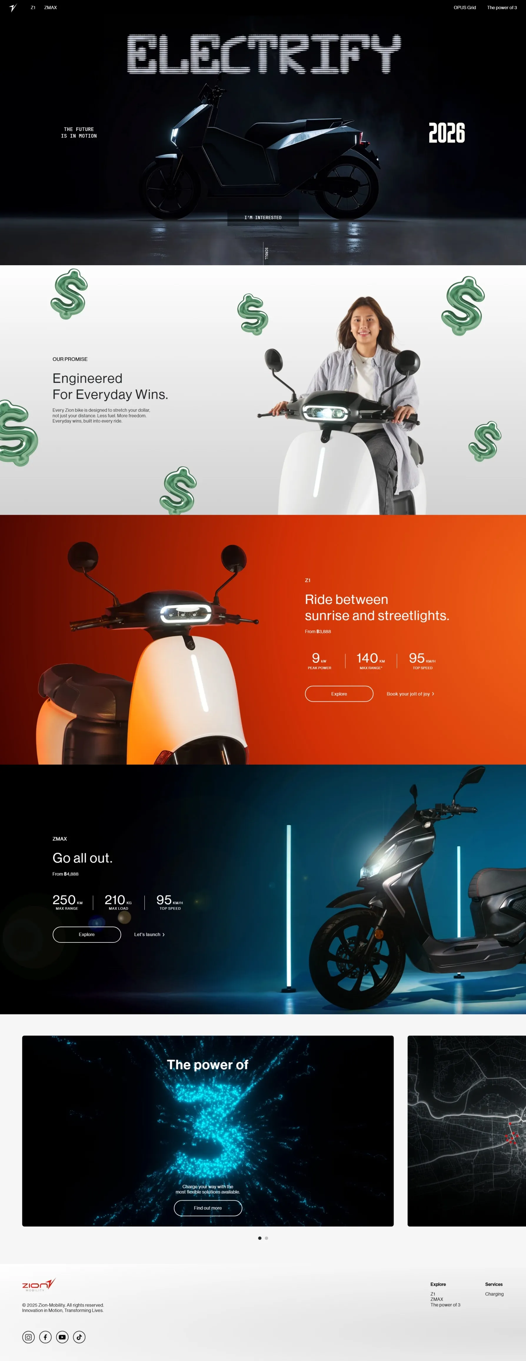 Zion Mobility: Landing Page